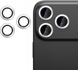 Протектор за камера Пръстен Закалено стъкло iPhone 18 Pro Max Сребрист Протектор за камера Пръстен Закалено стъкло iPhone 18 Pro Max Сребрист