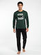 Nina Club Winter Men's Pyjamas Green