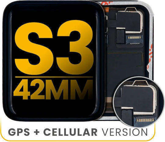 Oled Montage Uhr Serie 3 42mm GPS & Cellular Version Premium