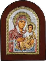 Saint Icon Panagia of Jerusalem 7.5x9.5 Brown Saint Icon Panagia of Jerusalem 7.5x9.5 Brown
