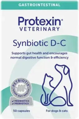 Protexin Προβιοτικά Σκύλου και Γάτας σε Κάψουλες για Γαστρεντερικές Διαταραχές