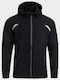 Stenso B-trail Jachetă de Lucru Reflectorizantă Softshell cu Căptușeală Fleece și cu Glugă Neagră