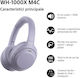 Sony WH-1000XM4C Căști Audio Wireless Bluetooth Over Ear cu 27 Ore Autonomie Violet