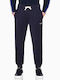 Joggers with Elasticated Waist Navy