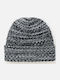 Beanie Unisex Knitted Beanie In Black Colour