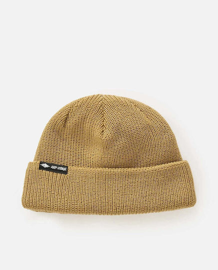 Beanie Unisex Knitted Beanie in Yellow Color