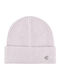 Beanie Damen Mütze Gestrickt in Rosa Farbe