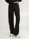 Pantaloni de trening cu pantaloni evazati Black
