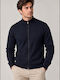 Men's Knitted Cardigan Dark Blue