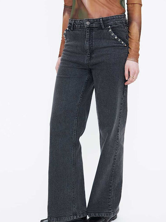 Damen Jeans Hosen Schwarz