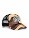 Deus Ex Machina Ombre Sheild Trucker Καπέλο Παραλλαγή Rust D263mha518