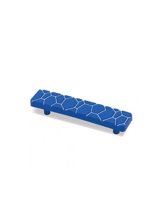 Conset C1041 Λαβή Επίπλου από Μέταλλο Μπλε 125mm (Απόσταση Κέντρων 96mm) ICK-54793