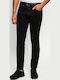 Мъжки дънков панталон Slim Fit Черен