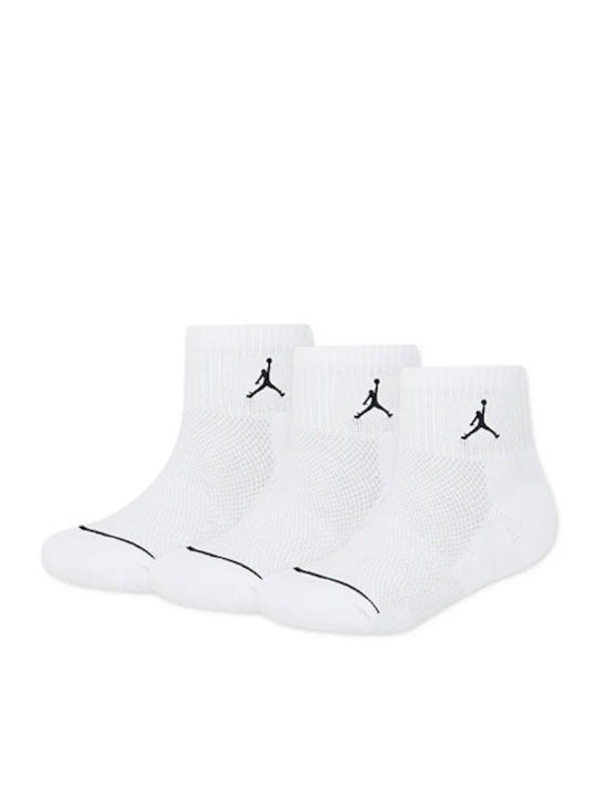 Jordan Everyday Sportsocken Weiße 3 Paare