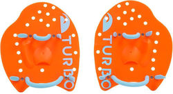 Turbo Professionale Schwimmhandpaddel Nuba Flat Χεράκια Κολύμβησης S Turbo Orange
