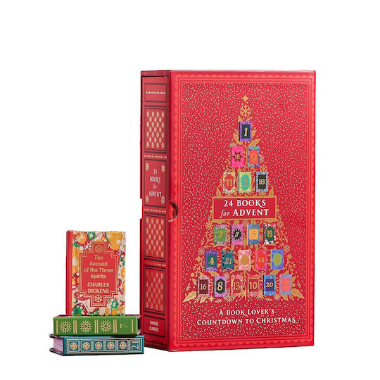 Calendar de Advent Vintage Publishing cu 24 de cărți - Numărătoarea Inversă Până la Crăciun pentru Iubitorii de Cărți