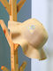 Kids' Straw Khaki Hat