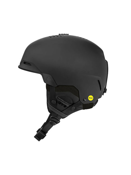 Spy Men's Ski & Snowboard Helmet in Black Colour