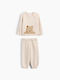 Παιδικό Σετ με Παντελόνι 2τμχ Oatmeal Heather