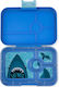 Yumbox Plastic Kids' Food Container Blue