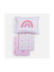 Nef-Nef Homeware Baby Bettlaken Für Krippe Baumwolle Baby Dots Ecru 120x170cm 3 Stück