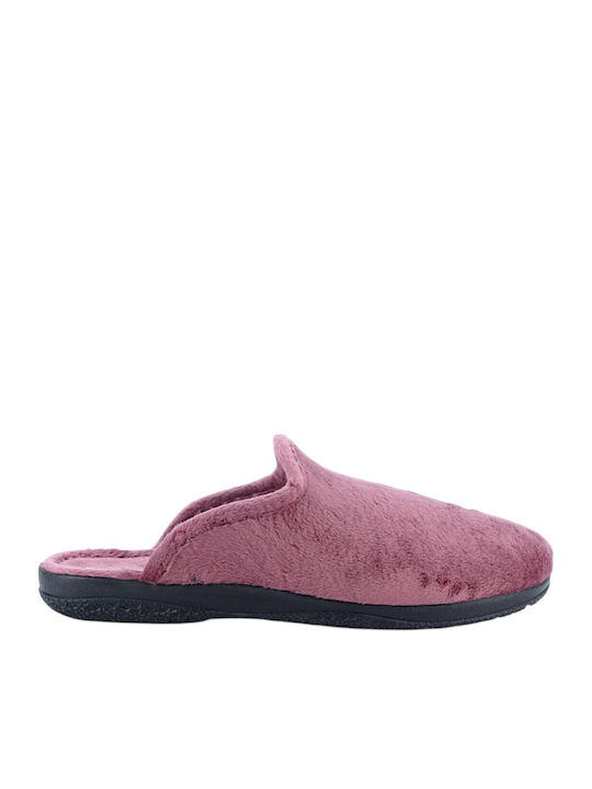 Adam's Shoes Χειμερινές Γυναικείες Παντόφλες Μπ...