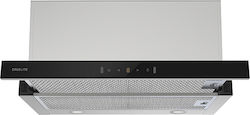 Davoline Supreme Black Glass 90 IX Прибиращ се кухненски аспиратор 90cm Inox Davoline Supreme Black Glass 90 IX Прибиращ се кухненски аспиратор 90cm Inox