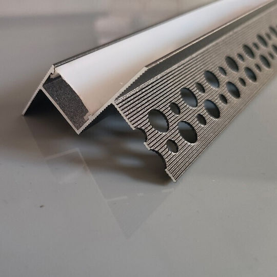 Eurolamp Eingebautes Aluminiumprofil für LED-Streifen