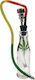 Black Leaf Bong 33mm Διάφανο