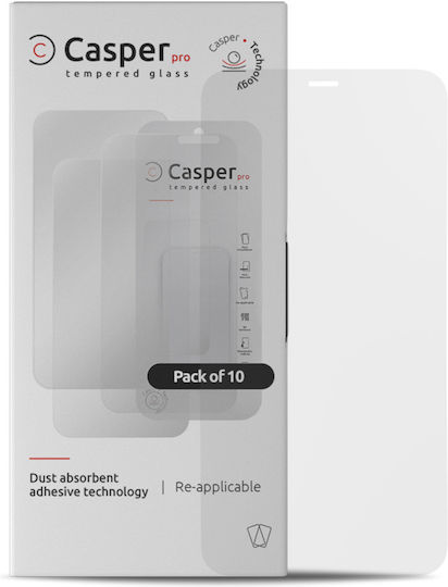Casper Pro Tempered Glass Iphone Xs Max 11 Pro Max 10 Pack Matte