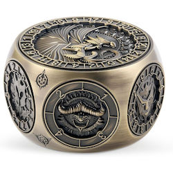 Octagon Spinner Dice Bronze Octagon Spinner Dice Bronze
