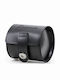 Leather Travel Case For 1 Watch Black