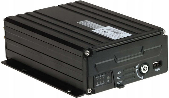 Autone ATE-D0801EF-T3 Überwachungsvideorekorder DVR WiFi 8 Kanäle mit Auflösung Volle HD