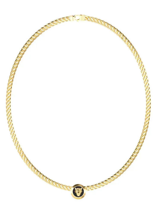 Necklace from Gold Plated Steel
