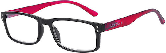 Readers Lesebrillen +1.00 in Rote Farbe RD606