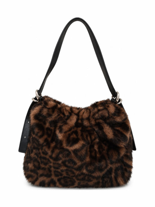 Morena Spain Damen-Hobo-Tasche Dunkelbraun WT-X...