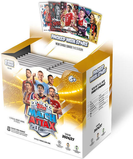 Topps Ucc Champions League Match Attax 2026/27 Cutie Booster