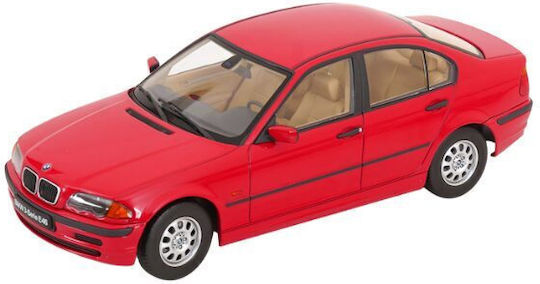Model Mașină BMW Seria 3 E46 Sedan 1999 Roșu Scara 1:18 Kk Scale