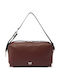 Brown Leather Women's Crossbody Bag