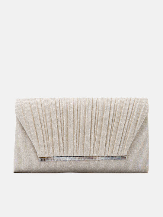 Stoff Damen Handtasche Beiges
