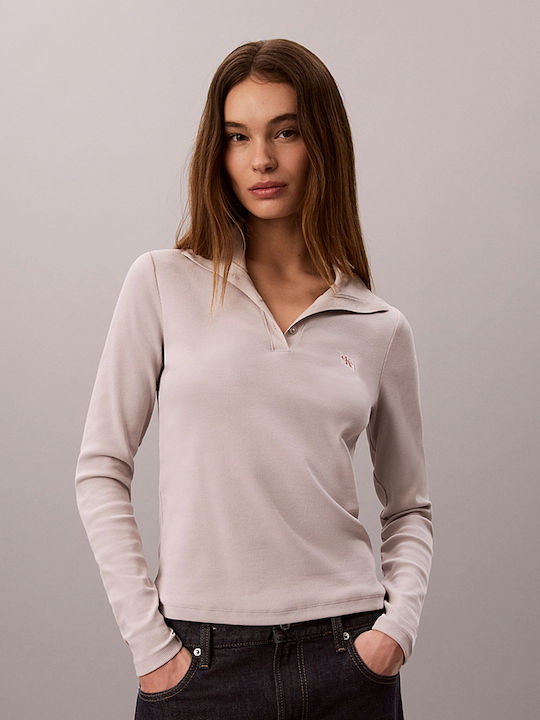 Calvin Klein Monologo Γυναικεία Μπλούζα Βαμβακε...