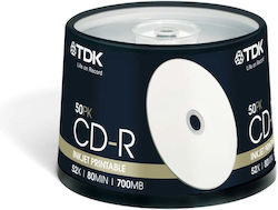 TDK Εγγράψιμο CD-R 1τμχ