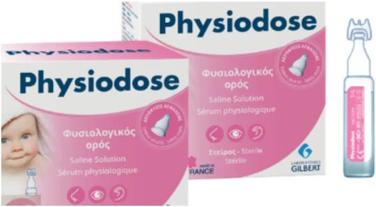 Physiodose Αμπούλες Φυσιολογικού Ορού για Όλη την Οικογένεια 60 x 5ml