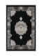 Conceptum Hypnose Eexfab Covor Rectangular Negru-Argintiu 100x200cm