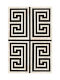 Conceptum Hypnose Els Rug Rectangular Black-White 120x180cm