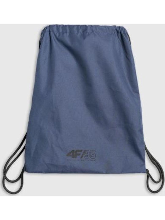 4F Kinder Tasche Beuteltasche Blau 41x33cm