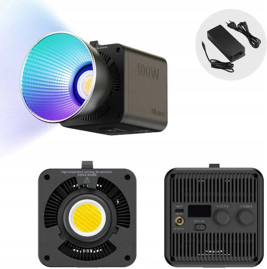 Ulanzi Ml100 Rgb Wb 2700 K 6500 K Auf-Kamera Beleuchtung