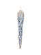 Hanging Tear Blue Ornament 4x19cm