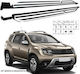 Seiten Schritte Bases Dacia Duster 2018-2023 2 Stück Aluminium