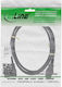 Power Cable Inline Inline C13 Lockable To Angled C14 Black 3m